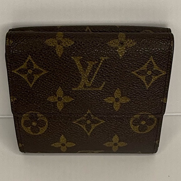 Auth Vintage Louis Vuitton Elise Wallet Monogram Brown - Vintage 1996 - Picture 2 of 13